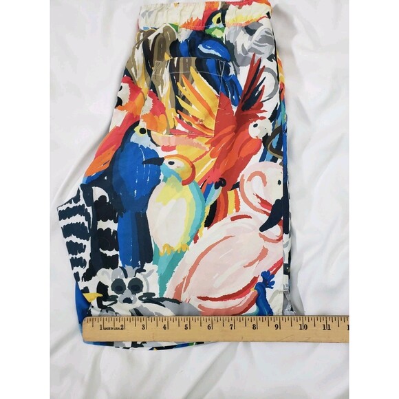 KITH Kids Swim Trunk Voyage Colorful Short Parrot Bird Animal Print Boy Size 12 - Picture 12 of 13